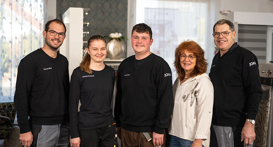 Das Team der Wiest Raumausstattung, Ochsenhausen